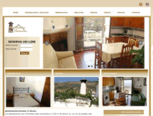 Tablet Screenshot of apartamentoslaschimeneas.com